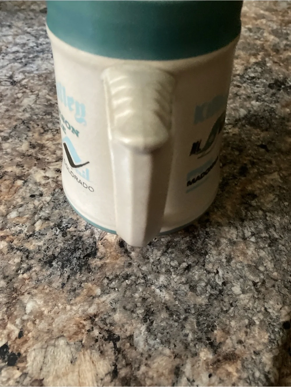24oz vintage ski resorts mug ceramic